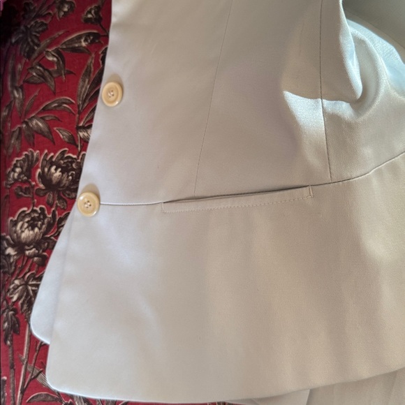 HENRI’ BENDEL NEW YORK SOPHISTICATED JACKET SILVER SATIN MADE IN ITALY SZ 8 - Picture 10 of 13